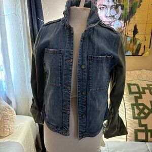 pilcro denim jacket size s